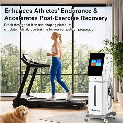 Portable IHHT Simulated Altitude Training Tshuab - Intermittent Hypoxic Hyperoxic Tus Kws Qhia Rau Tsev & Gym Siv