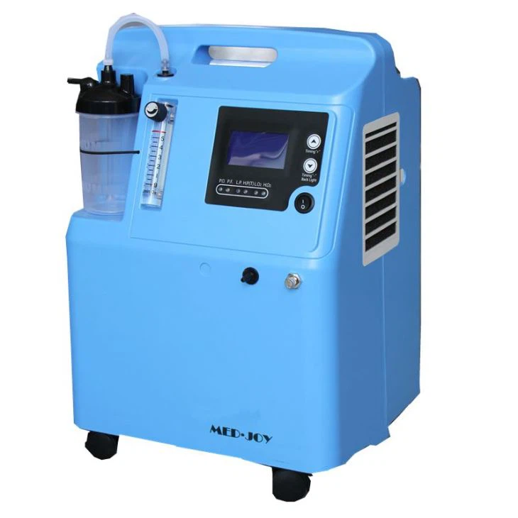 Qes Qis Loj Loj Cov Zaub Teeb Lawm LCD 0-5 L / Me Cov Pa Concentrator